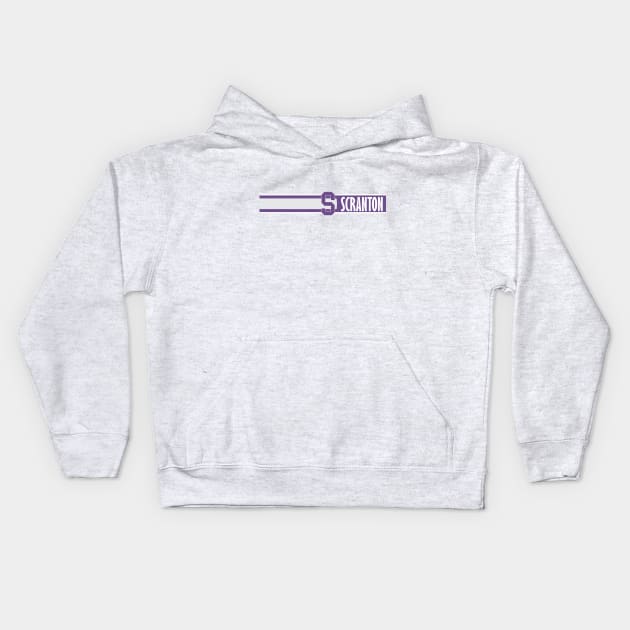 Scranton Basketball Kids Hoodie by cxtnd